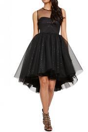  Caroline Sequin High-low Dress