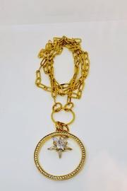  Gold Multi Charm Necklace