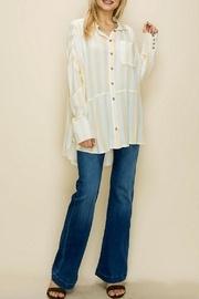  Loose Striped Tunic
