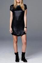  Black Shimmer Dress