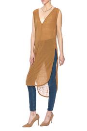  Sleeveless Split Tunic