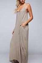  Beige Maxi Dress