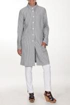  Grey Striped Jacket