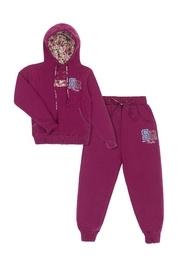  Floral Hoodie Set