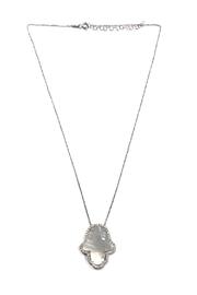  Mother-of-pearl Hamsa Necklace