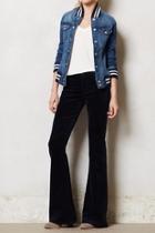  Navy Velvet Trouser