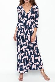  Mod Floral Wrap Dress