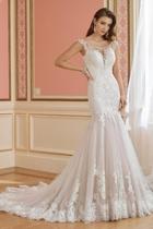  Trumpet Wedding Gown