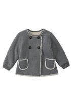  Grey Fleece Coat