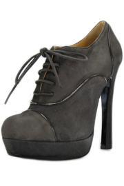  Grey Lace-up Bootie