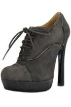  Grey Lace-up Bootie