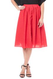  Button Front Skirt
