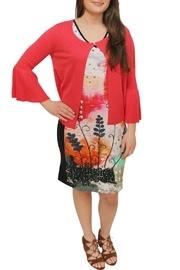  Bell-sleeve Cardigan