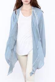  Blue Drape Duster