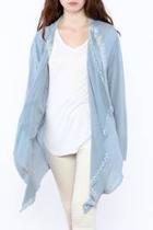  Blue Drape Duster