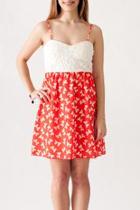  Bow Print Dress