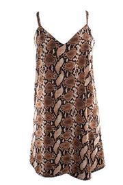 Snakeskin Shift Dress