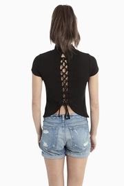  Braided Back Turtleneck