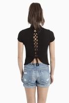  Braided Back Turtleneck