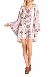  Oversize Bell Sleeve Dress