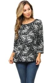  Butterfly Keyhole Top
