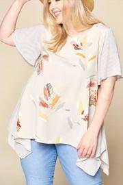  Printed Woven Blouse