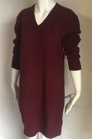  Cecile V-neck Sweater-dress