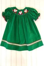 Smocked Corduroy Dress
