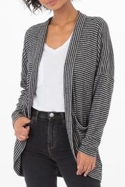  Brushed Knit Cardi
