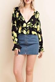  Long-sleeve Lemon Blouse