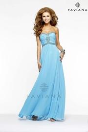  Long Turquoise Dress