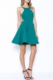  Flare Backless Dress