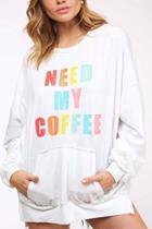  Coffee Graphic Top