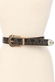  Black Studded Belt