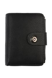  Black Faux Leather Wallet