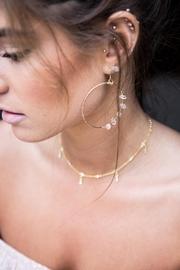  Herkimer Diamond Hoops