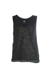  Sequin Sleeveless Top