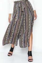  Tribal Print Palazzo Pants