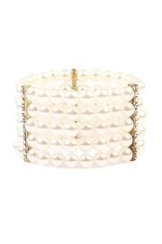  5-line-pearl Stretch Bracelet