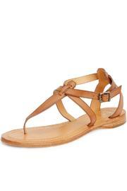  Leather T-strap Sandal