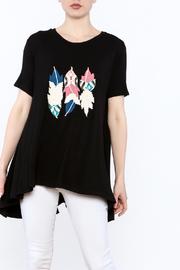  Feather Applique Top
