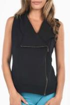  Azalea Vest Black