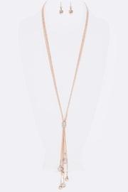  Crystal Balls Necklace-set