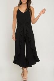  Ruffle Leg Jumpsuit