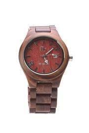  Round Sandalwood Watch