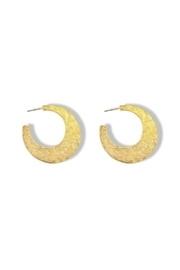  Crescent Hoop Earring