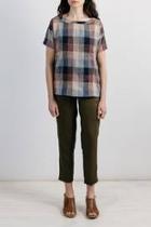  Aster Plaid Top