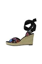  Lace-up Espadrille Wedge