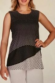  Black/white Polka-dot Top