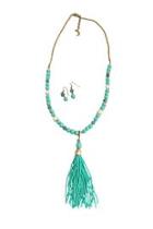  Turquoise Beaded Necklace